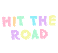 drifterscampervans adventure road trip vanlife hit the road Sticker