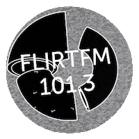 flirtfm galway 1013 student radio flirtfm Sticker