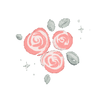 Pink Glitter Sticker by Capachitos