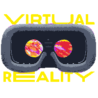 virtual reality vr Sticker by Barbarian