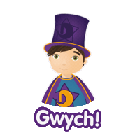 Dewin Gwych Sticker by Mudiad Meithrin
