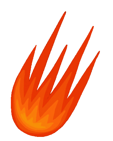 Fire Top Sticker