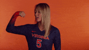 VirginiaAthletics uva virginiasports uvavolleyball virginia volleyball GIF