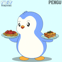 Hungry Lets Eat GIF by Pudgy Penguins