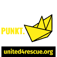 Seenotrettung Sticker by United4Rescue