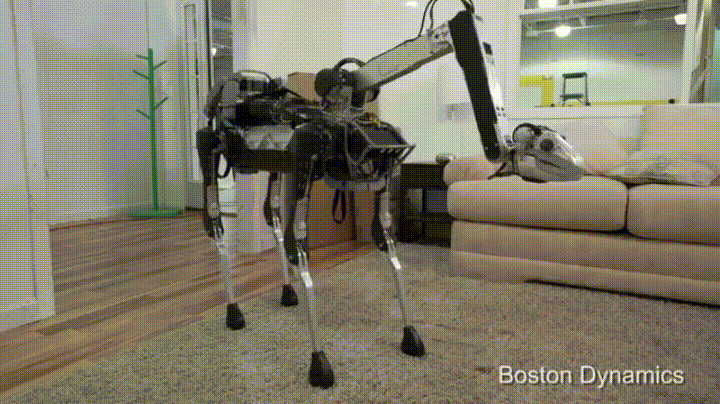 robot boston GIF