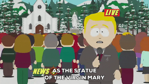 church audience GIF by South Park 
