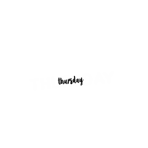 __magaby giphyupload day week thursday Sticker