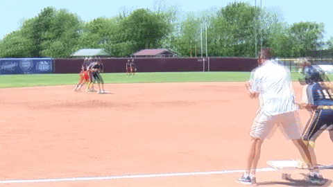 muknights giphyupload softball marian muknights GIF