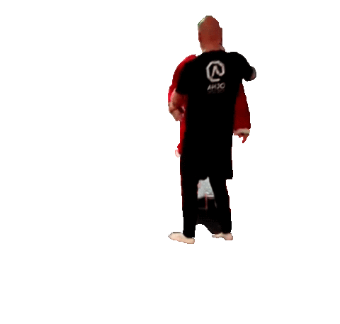 ahjotrainingcenter giphyupload santa throw judo Sticker