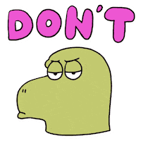 D Mean Sticker by Luigi Segre