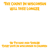 Election Day Wisconsin Sticker by Creative Courage