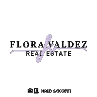 Floravaldez-Logogifblack Sticker by JohnHart Real Estate
