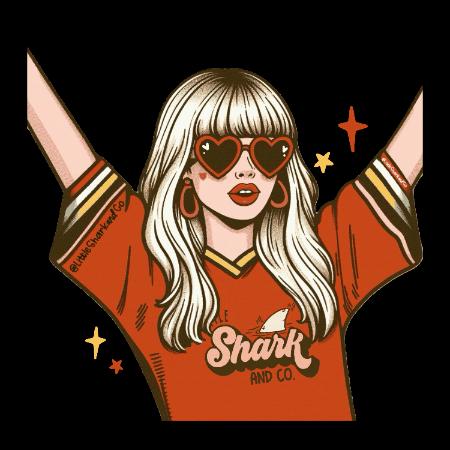 Taylor Swift Party GIF by LITTLE SHARK AND CO.