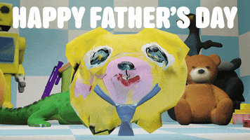 Fathers Day Puppy GIF by Nicky Rojo