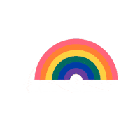 Rainbow Flag Sticker by eathappy