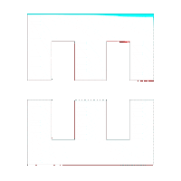 Logo Glitch Sticker by HEDEGAARD