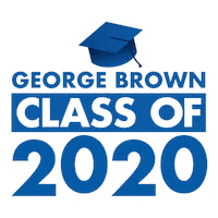 Gbcgrad2020 Sticker by George Brown College