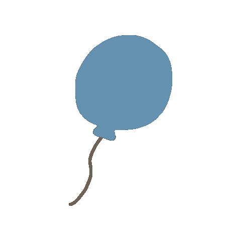 Party Balloon Sticker