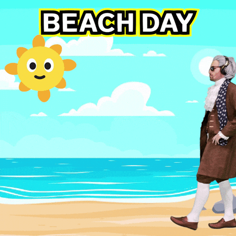 Beach Day Summer GIF
