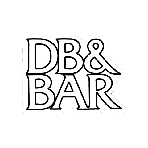 Db Sticker by DB&BAR