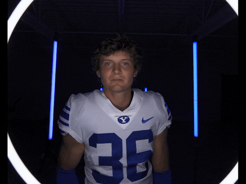 Byu Football Sport GIF by BYU Cougars