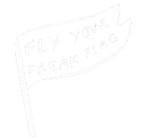 Flag Be Yourself Sticker
