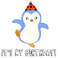 Happy Birthday Dancing Sticker by Pudgy Penguins