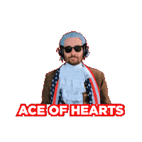 Ace Of Hearts Sticker