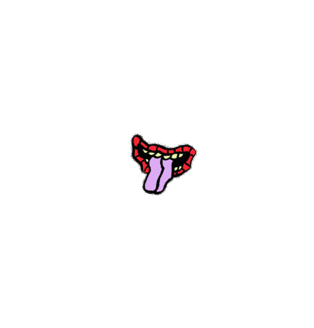 tongue mouth Sticker