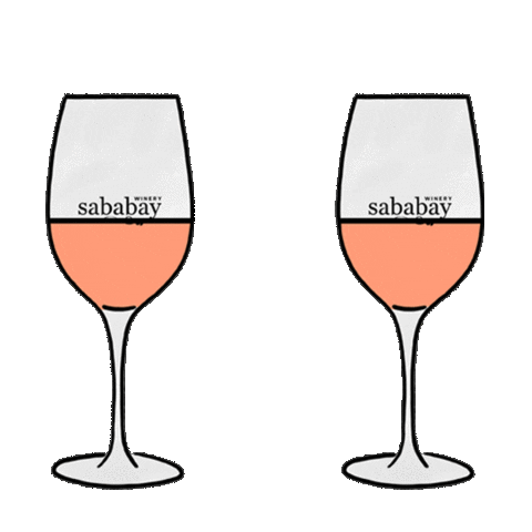 Cheers Wine Sticker by Sababay Winery