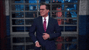 Stephen Colbert Jacket GIF by The Late Show With Stephen Colbert