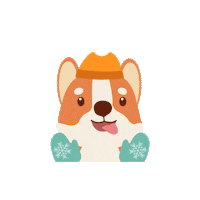 Dog Christmas Sticker by ShopSimpleMY