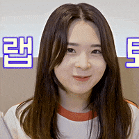 K-Pop Smile GIF