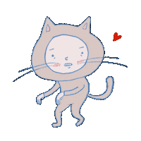 Cat Love Sticker