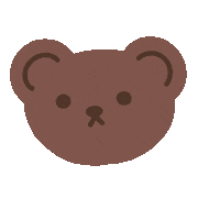 Brown Bear Sticker