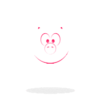 Pink Flying Sticker by FanFlex