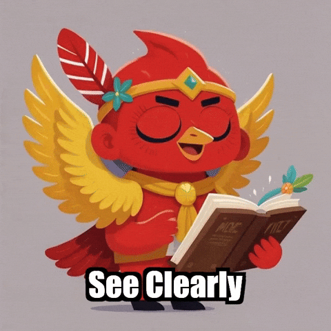 Wisdom See Clearly GIF by The Cardinal Virtue