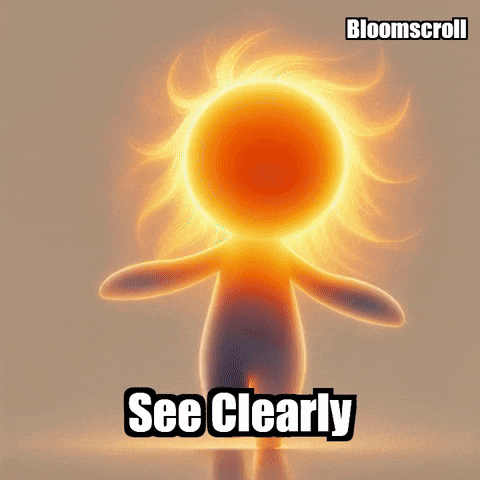 Wisdom See Clearly GIF by Bloomscroll