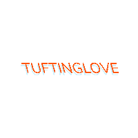 tuftinglove tufting tuft tuftinggun tuftinglove Sticker
