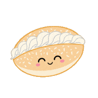 Happy Smile Sticker by theweebean