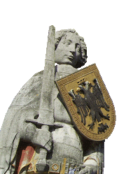 Bremen Roland Sticker by Bremermoment