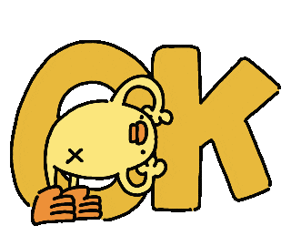 Bird Ok Sticker by ぴょろりんちょ（ひよこ人間ぴよ）