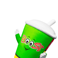 Boost Juice Hello Sticker by Boost Juice Bars Malaysia