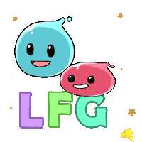 Excited Nft Sticker