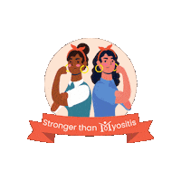 Myositis Sticker by TMA