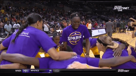 los angeles sparks GIF by WNBA