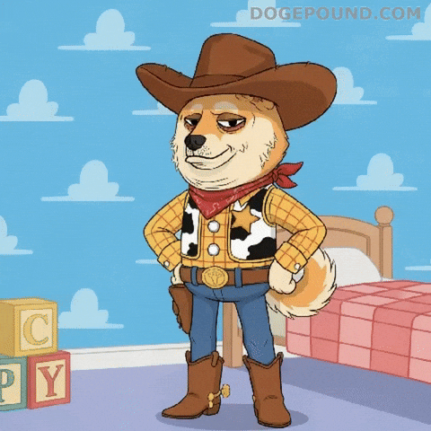 Toy Story Flirt GIF by Doge Pound