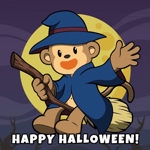 Night Time Hello GIF by Wise Monkey Meme