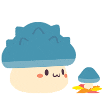 MapleStory gaming video games care mushroom Sticker